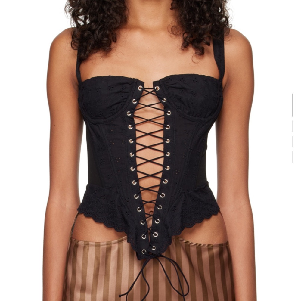Miaou Black Corset/Top